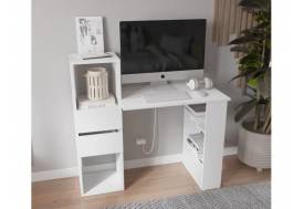 Стол письменный с ящиками арт. 235 белый