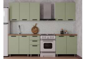 Кухонный гарнитур Магнолия 2000 мм Фисташка