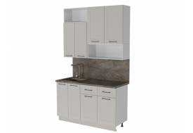 Кухонный гарнитур Варна компакт 1400 мм МДФ
