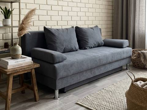 Диван Комфорт Еврокнижка графит