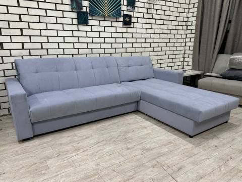 Диван Аккордеон 1400 с оттоманкой Velutto 49