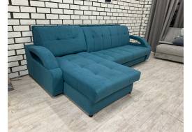 Диван Аккордеон 1600 с оттоманкой (1600) изголовье каретная стяжка luma 18