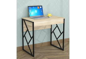 Стол письменный Ромео Дуб сонома/черный матовый