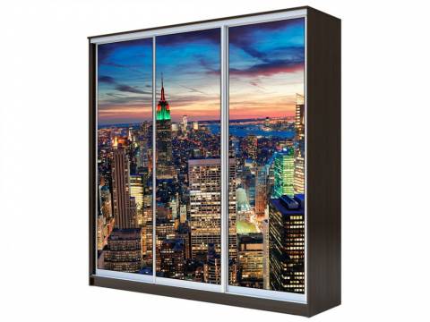 Шкаф-купе Хит 22-18/2-777