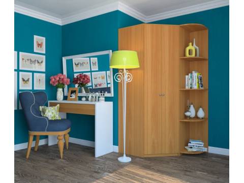 Угловой распашной шкаф Мария