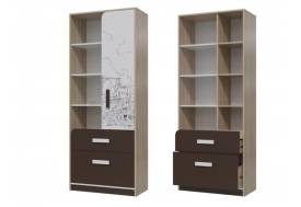 Шкаф стеллаж Арабика 6-9431