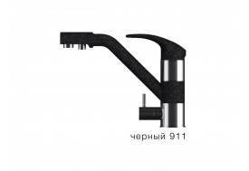 Смеситель для кухни Дуо Tolero Черный 911