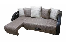 Угловой диван Юпитер Ратибор темный