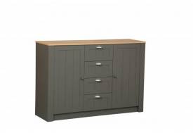 Тумба 37.11 Прованс серый