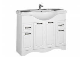 Тумба под умывальник Классика 105 Rich Рич Белое Дерево